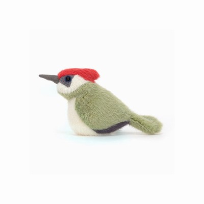 Jellycat Woodpecker Pájaros | BEDO-13075